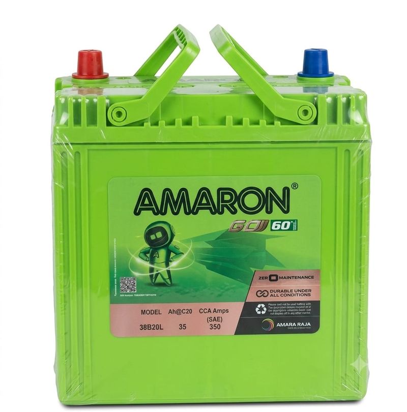 Amaron Go 38B20L car battery price Gurugram Noida Greater Noida