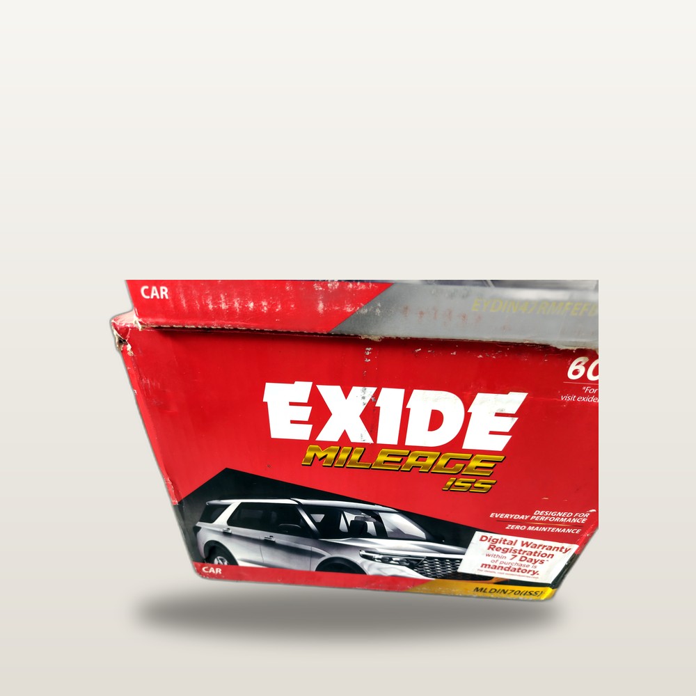 Exide car battery price in Gurugram - doorstep fitting