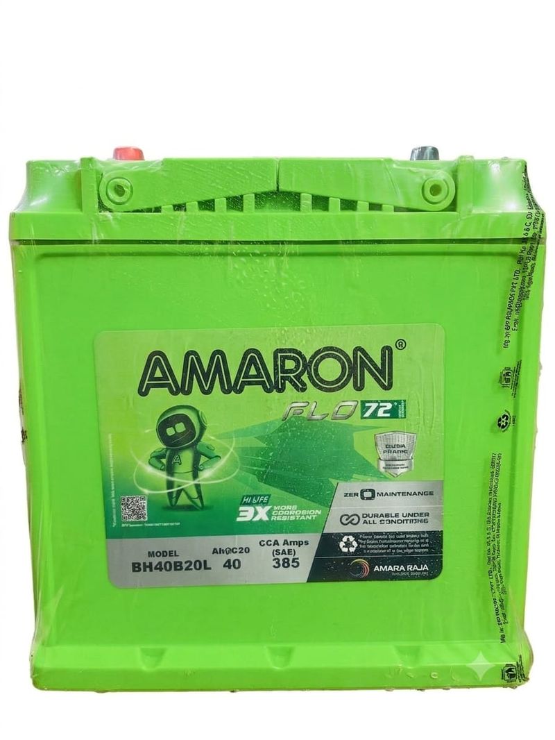 Amaron FLO 40B20LBH car battery price Gurugram Noida Greater Noida